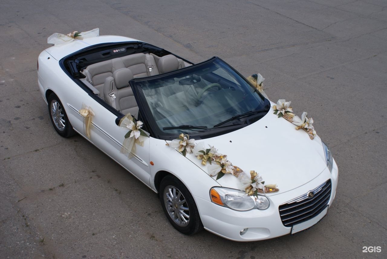 Машина на свадьбу кабриолет