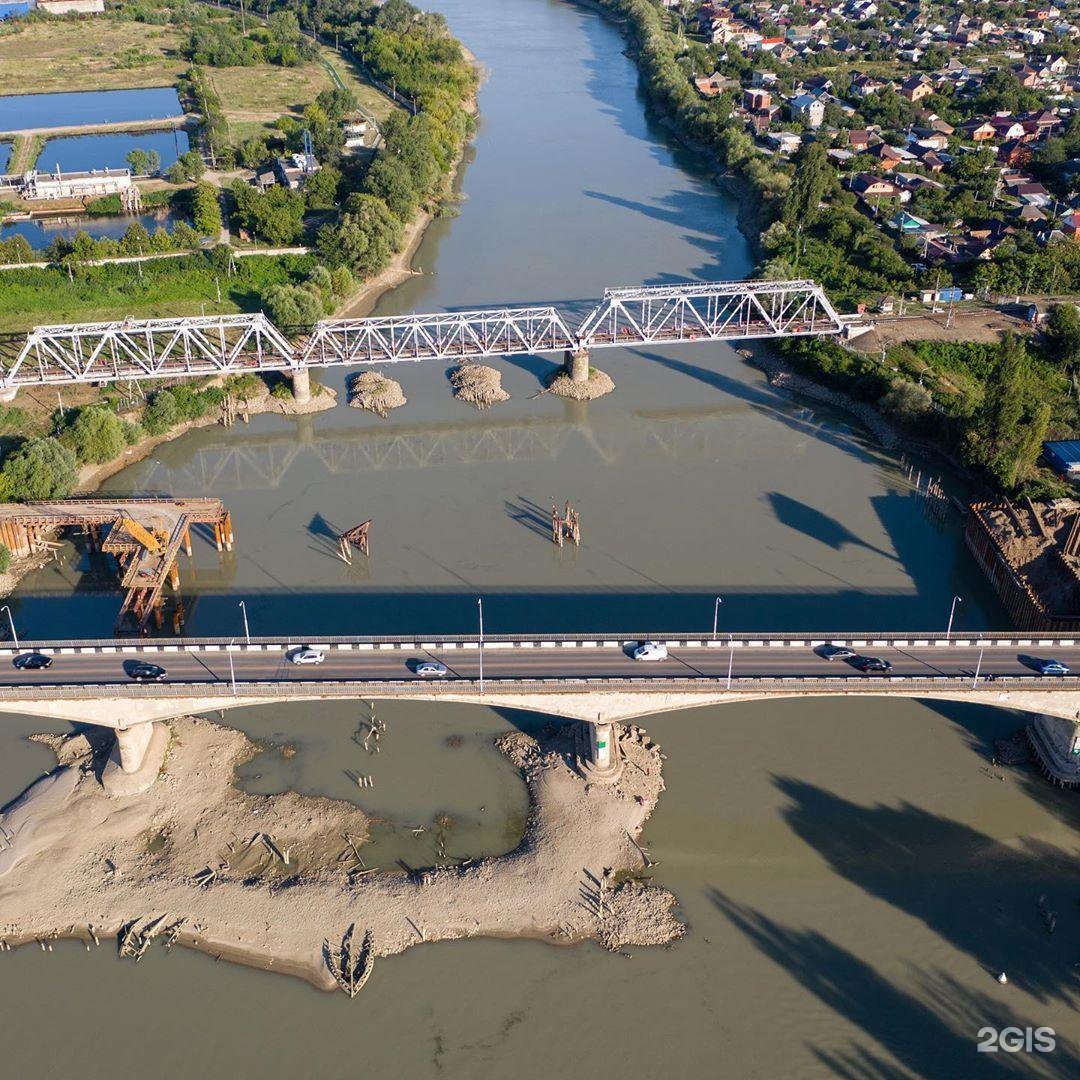 Яблоновский мост в Краснодаре
