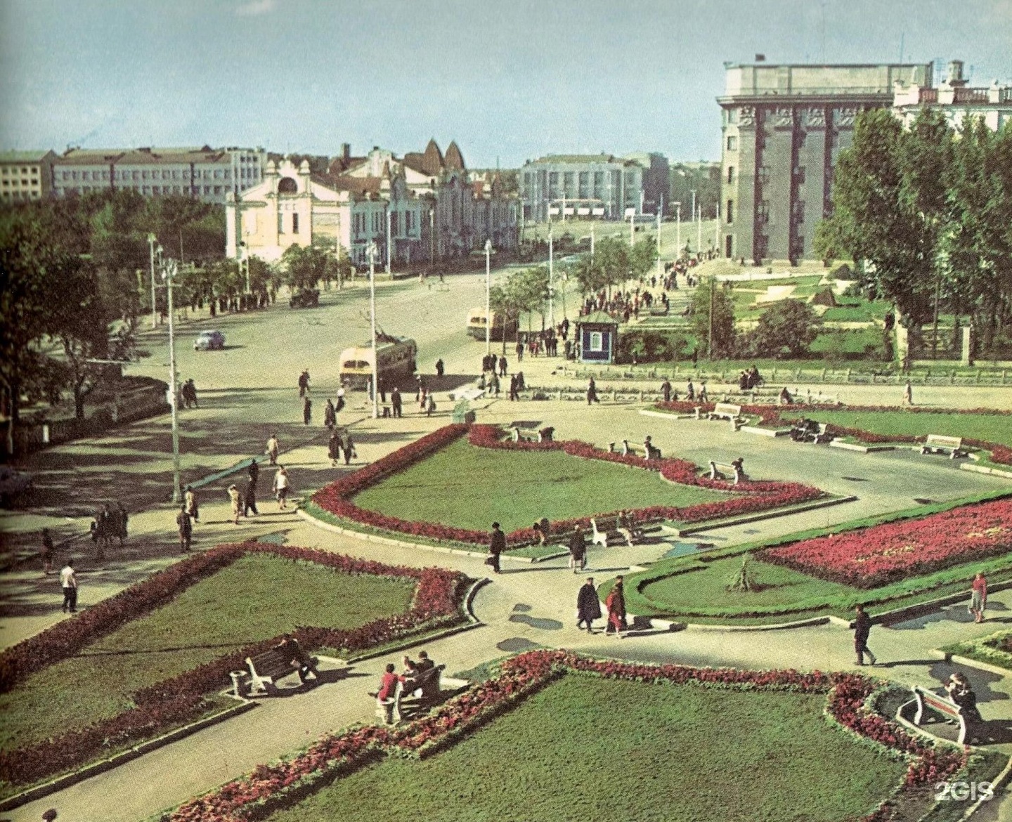 Новосибирск красный проспект 1965