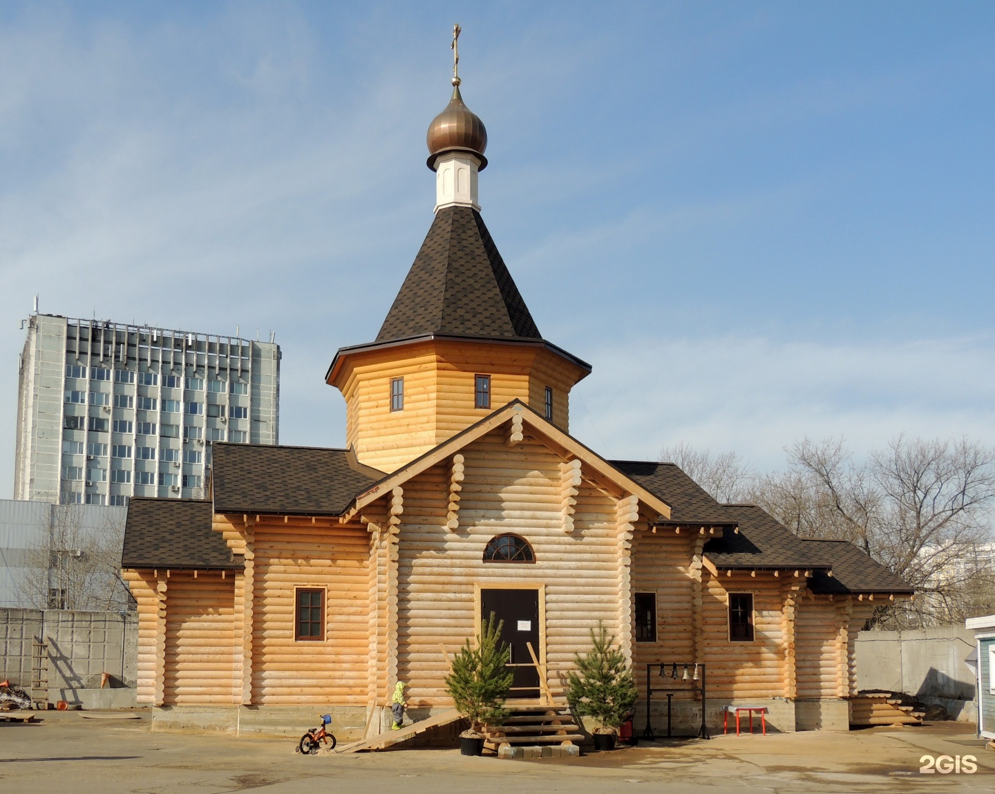 Храм часовня Сергия Радонежского в Зеленограде