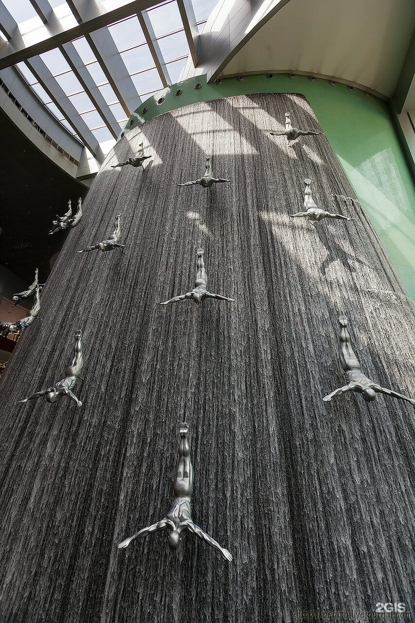 Waterfall dubai mall