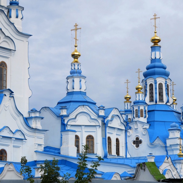 Знаменский собор тюмень фото Знаменский кафедральный собор, Семакова, 13, Тюмень - 2ГИС