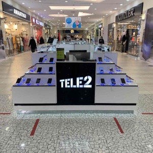 Фото от владельца Tele2, сеть фирменных салонов