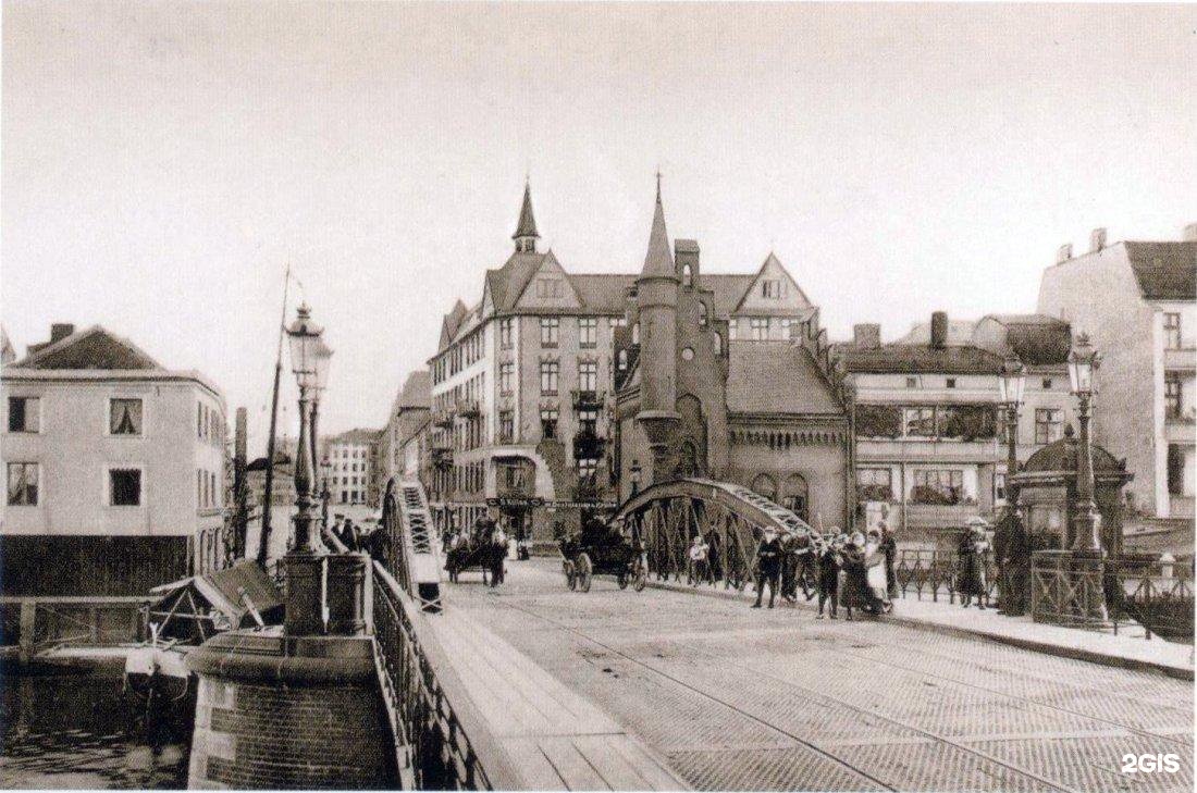 старый берлинский мост в калининграде