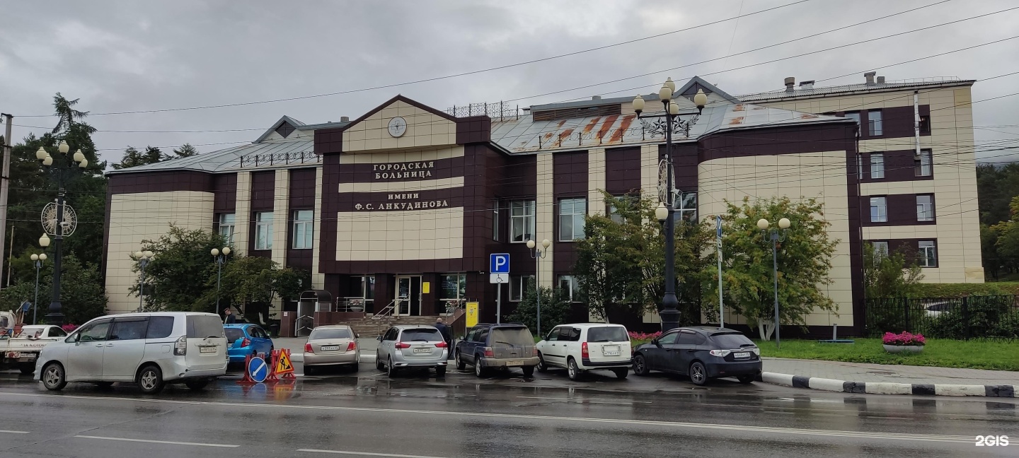 Южно сахалинский городской. Больница Анкудинова Южно-Сахалинск.