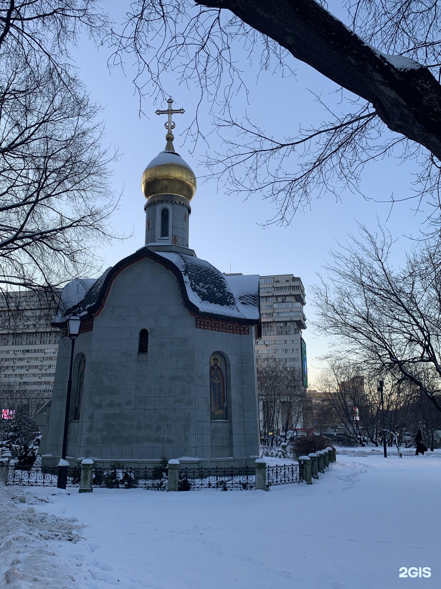 Часовня на даниловском кладбище