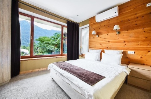 пгт Красная Поляна: Гостевой дом Park chalet