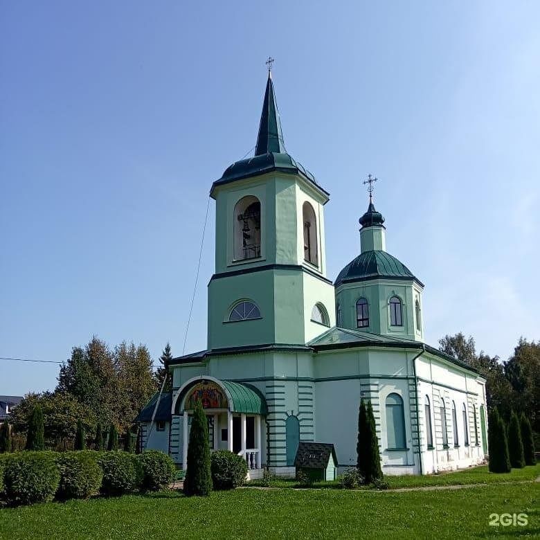 Заречье минская. Храм на Дубровке.