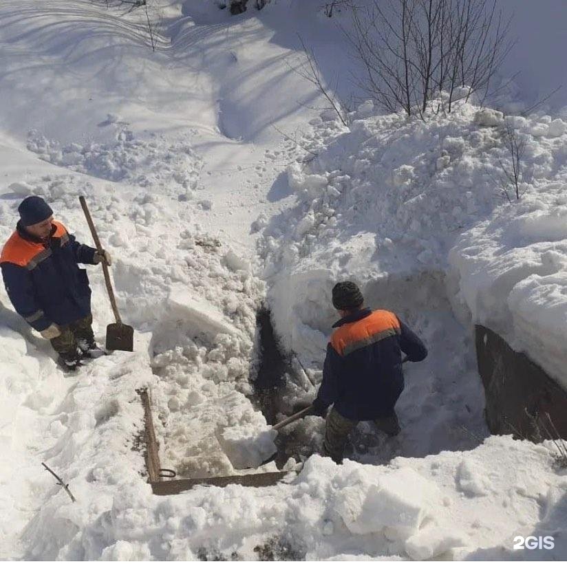 Дамба из водопропускных труб. Муса Бурзянский район.