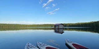 Медведевский район: Кемпинг Оланга на воде