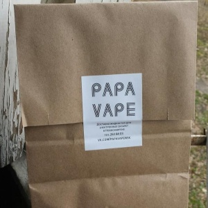 Фото от владельца Papa Vape, служба доставки жидкостей для электронных парогенераторов