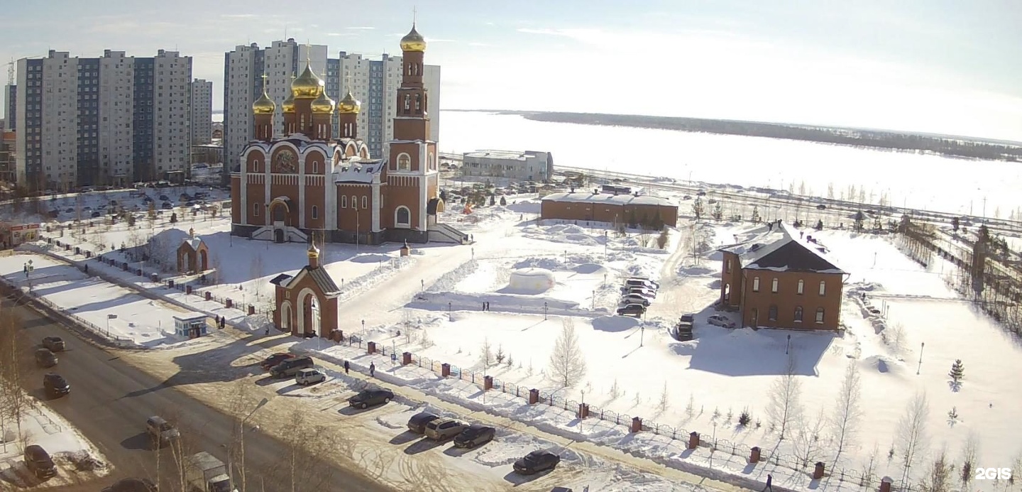 Храм Рождества Христова Нижневартовск осенний