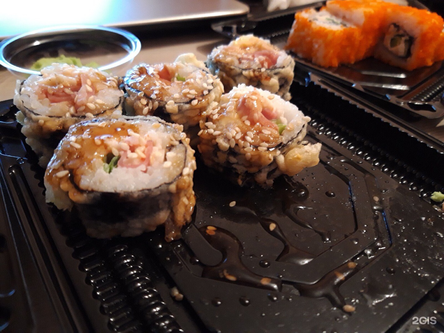 Японори суши в Тюмени. Энджой суши. Японори заказать