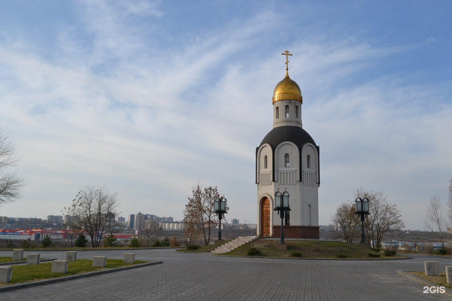 Часовня мира на территории Волгоградской