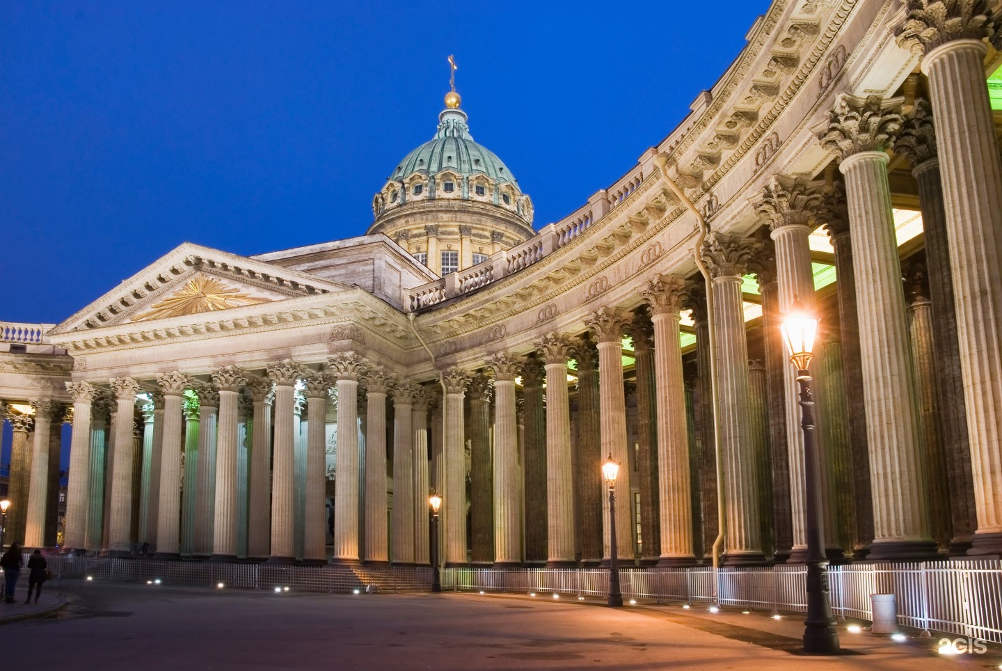 Казанский собор в Санкт Петербурге фасад