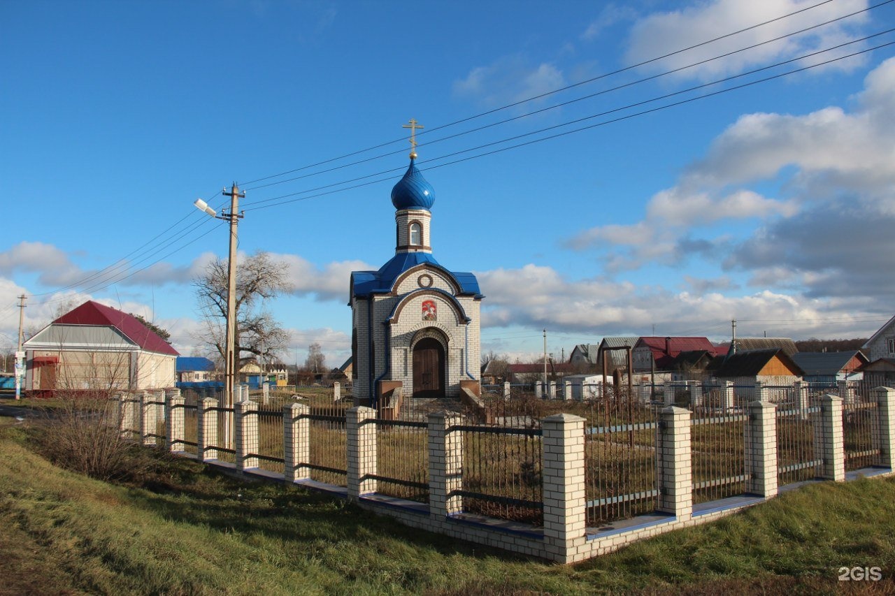 Карта липецкой области капитанщино