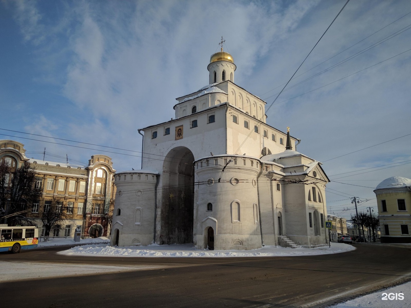 Золотые ворота музей Владимиро Суздальский