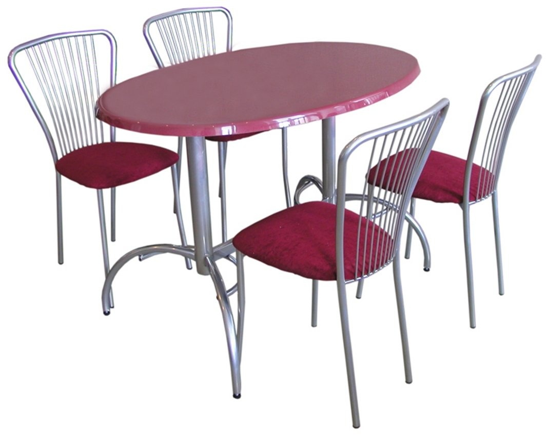 Производитель обеденных столов. Обеденная зона Вегас (стол, 4 стула). Обеденная зона Вегас (стол, 4 стула), металлик. Стол Дуолит 1200х800. Стол для кафе Дуолит.