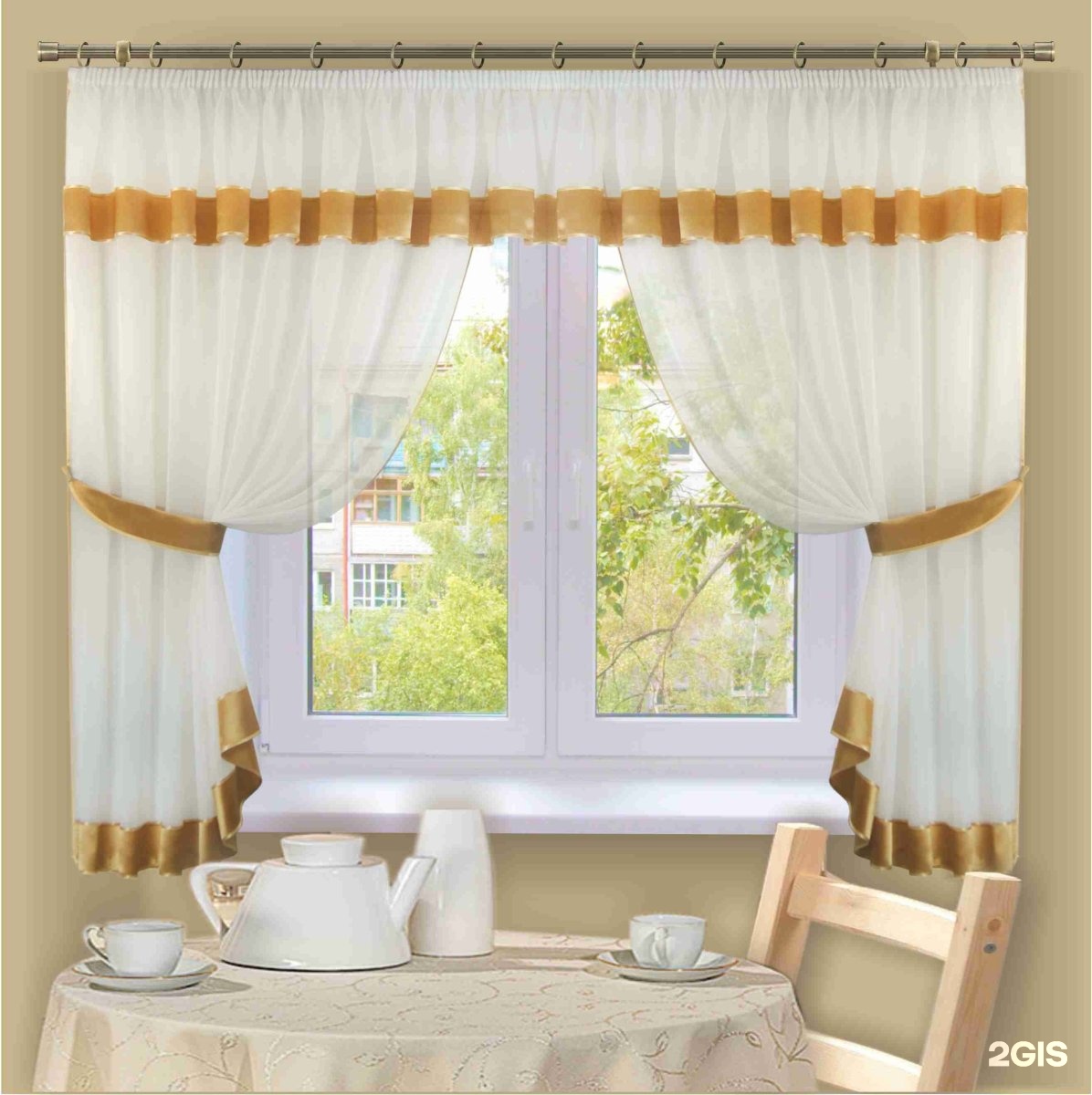 Манерные Занавески фото 9