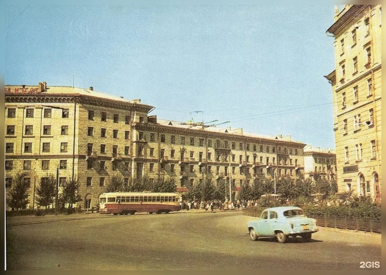 Площадь Станиславского Новосибирск 1950