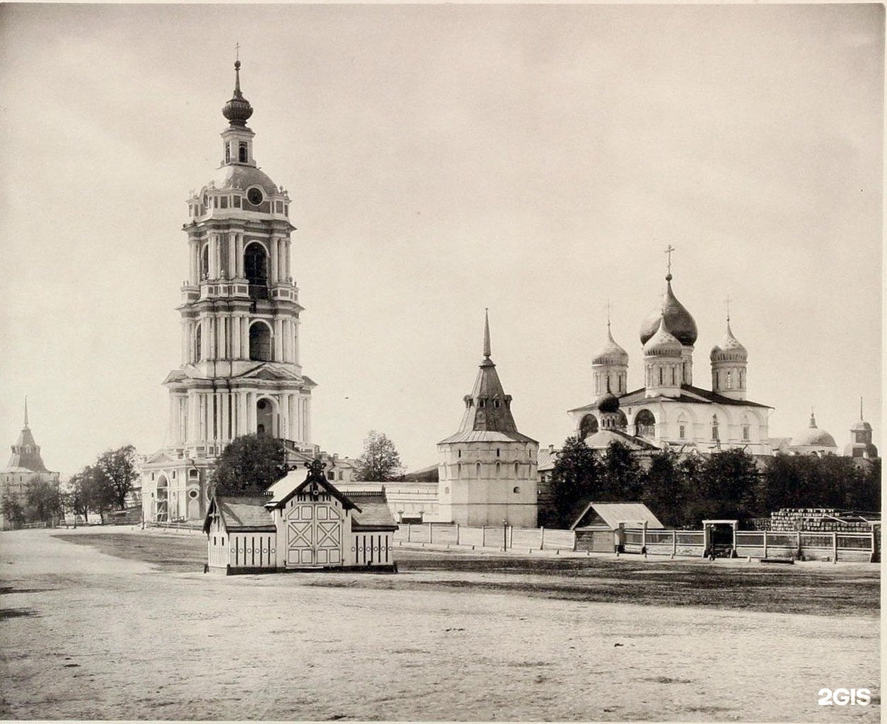 Новоспасский монастырь в москве старые