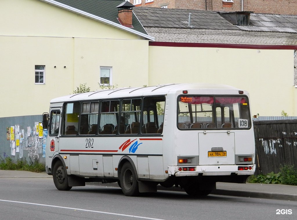 Автобус 108 маршрут остановки