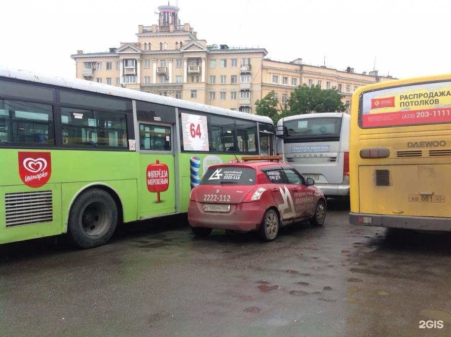 Автобус 64, Владивосток: маршрут и остановки — 2ГИС