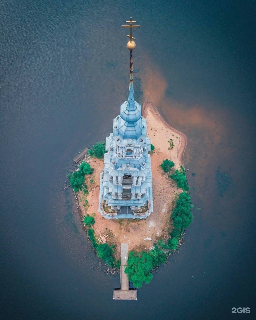 Храм с видом сверху
