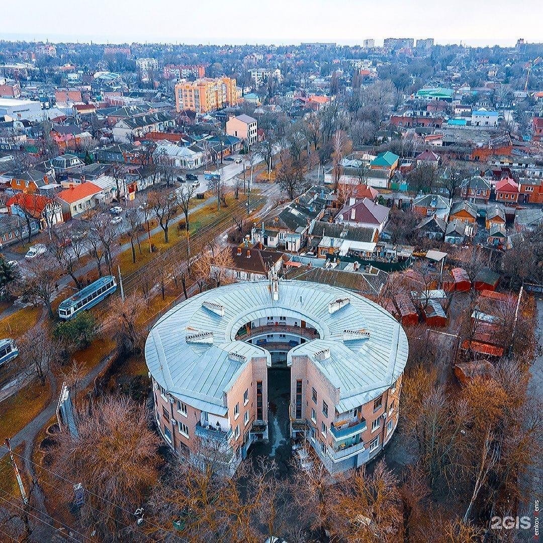 Круглый дом в Таганроге планировка