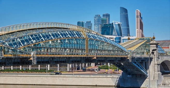 Мост богдана хмельницкого москва фото