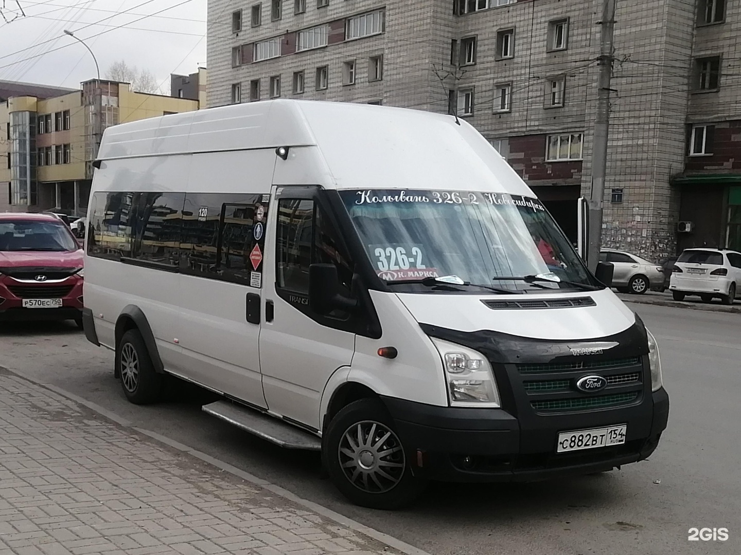 Маршрут автобуса 326