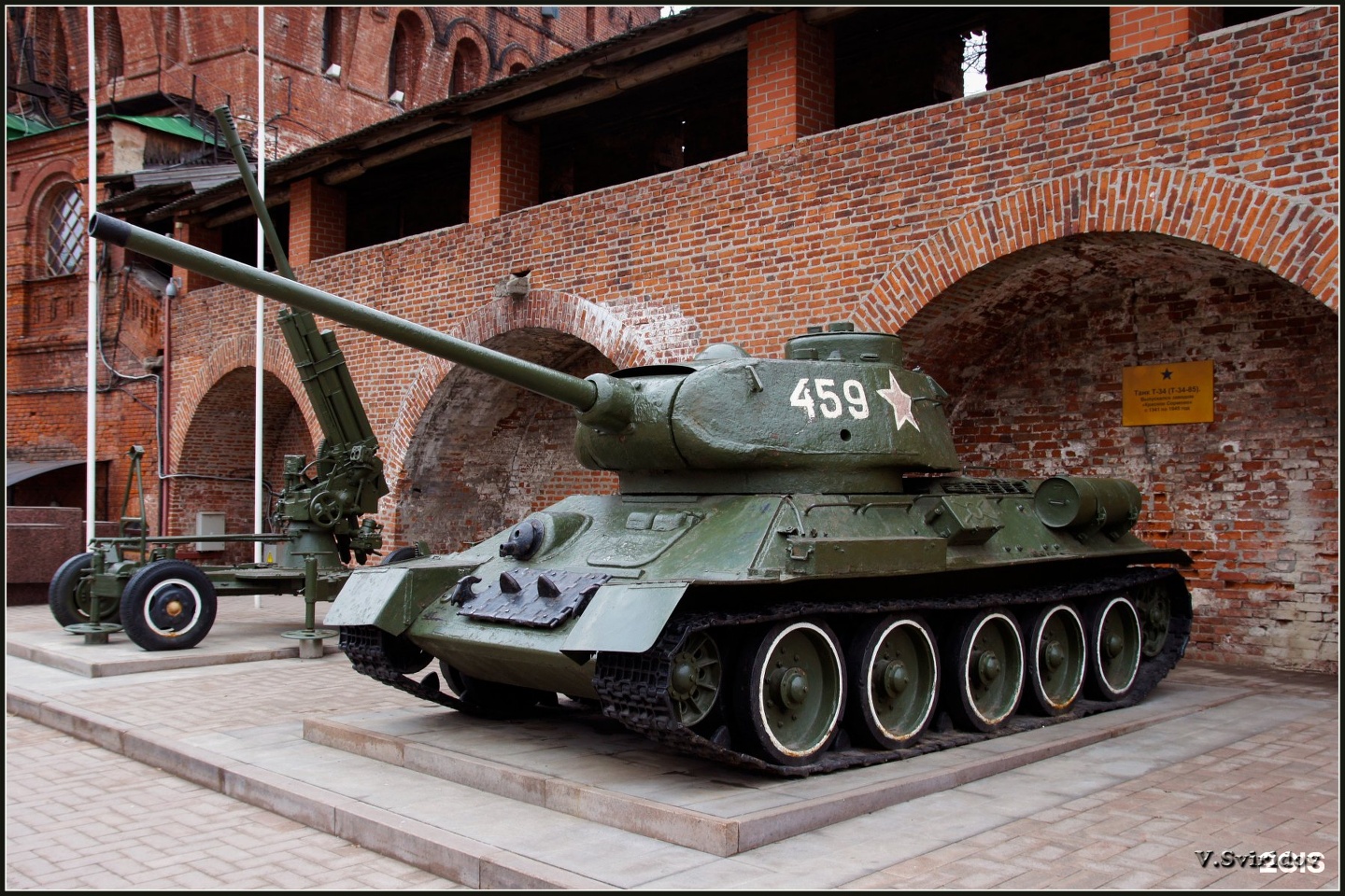 Нижегородский Кремль танк т-34
