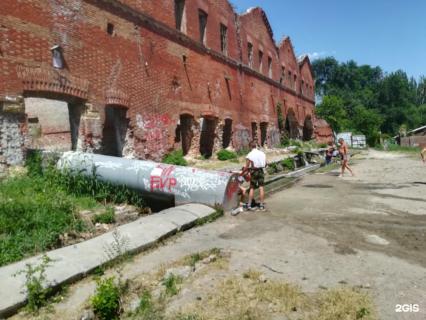 Карта парамоновских складов