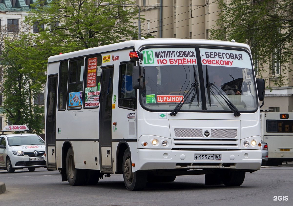 Автобус 13, Ростов-на-Дону: маршрут и остановки - 2ГИС.