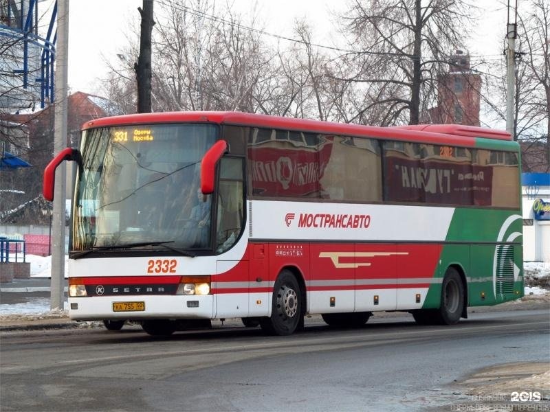 Как добраться из Озёр в Москву на автобусе, машине, такси, с попутчиком Бла Бла Кар