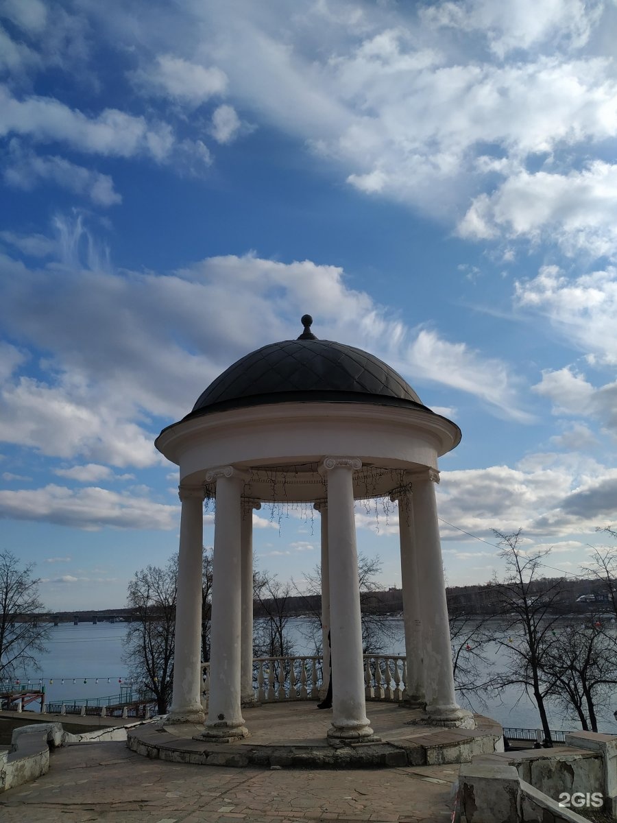 Беседка Островского В Костроме Фото