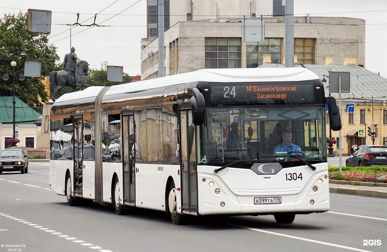 автобусы в санкт петербурге