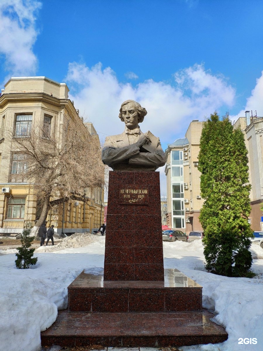Памятник н г Чернышевскому Саратов