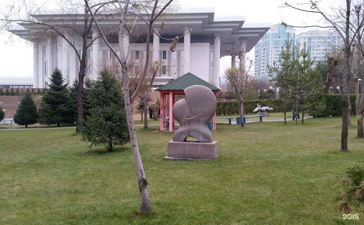 Первый парк президента в Алматы 2021