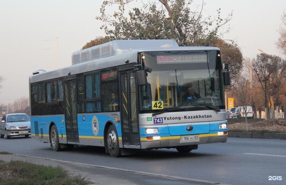 Маршрут тараз. Алматы автобус 78. Автобус 42. Автобус 743. Маршрут алматинского 42 автобуса.