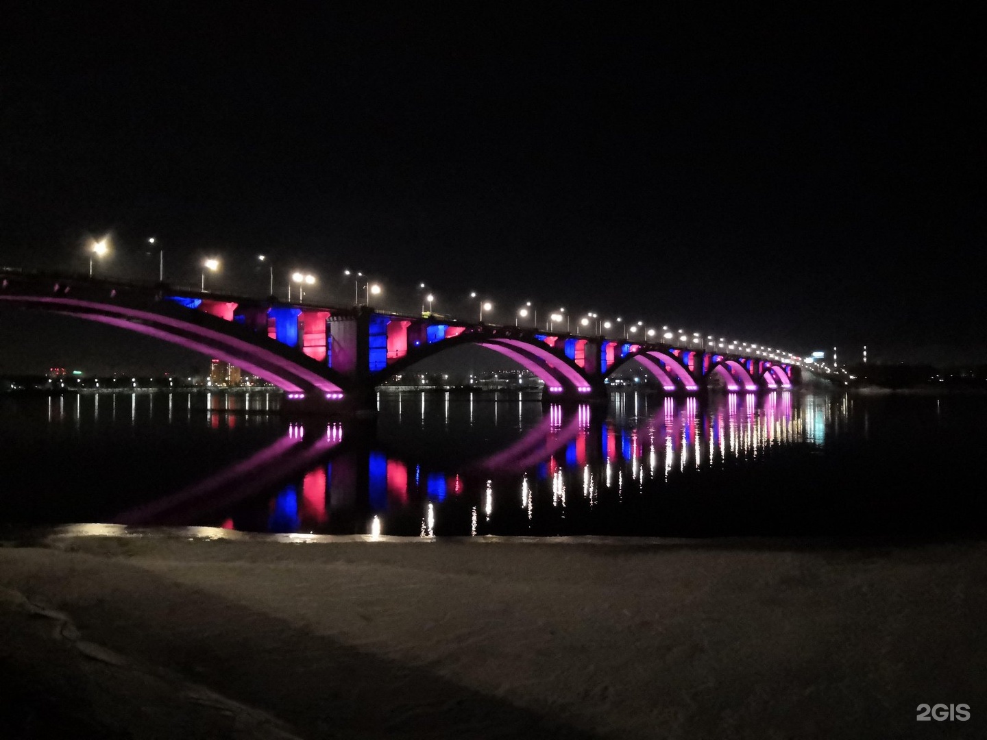 Коммунальный мост Красноярск