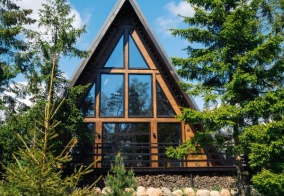 Коттедж Grand A-frame на Финском заливе