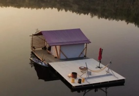 Кемпинг Оланга на воде в Республике Марий Эл