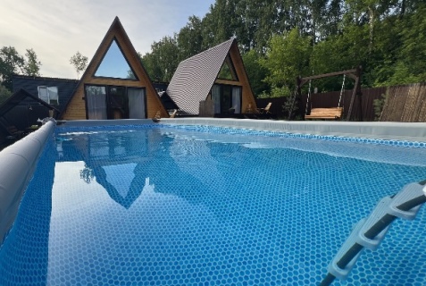 Усть-Муны: Коттедж A-Frame