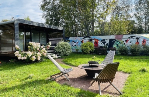 пос. Озерки (Приморское гп): Гостевой дом Дом Сатори