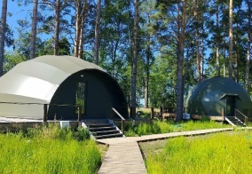 Глэмпинг Eco-Lake на Ладожском озере